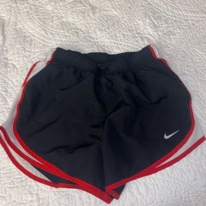 cute nike black running shorts